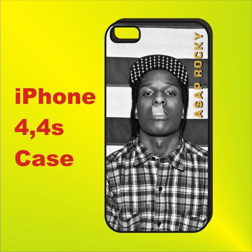 ASAP Rocky American Rapper New Custom Black Cover iPhone 4 4s Case
