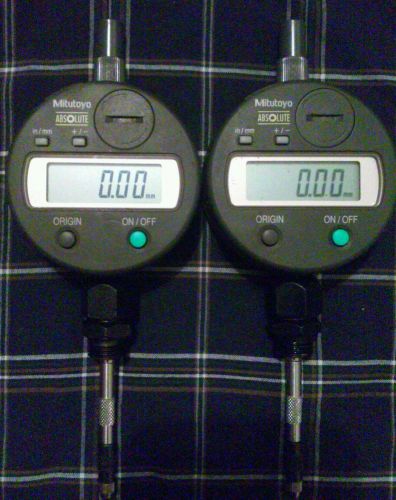 Two Mitutoyo Digital Indicators 543-683B  Great Condition. Machinist&#039;s tools