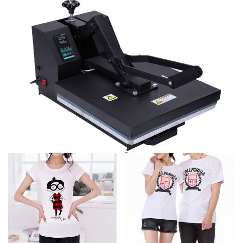 New Digital Clamshell Heat Press Transfer T-Shirt Sublimation Machine 15 x 15