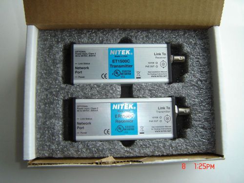 NITEK EL1500C  Transmitter ET1500C/Receiver ER1500C