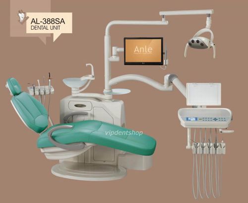 New Dental Unit Chair FDA CE Approved AL-388SA Model Soft Leathe