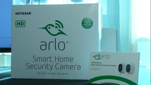 Arlo smart home wireless 2 hd cameras for indoor/outdoor security system * new * for sale