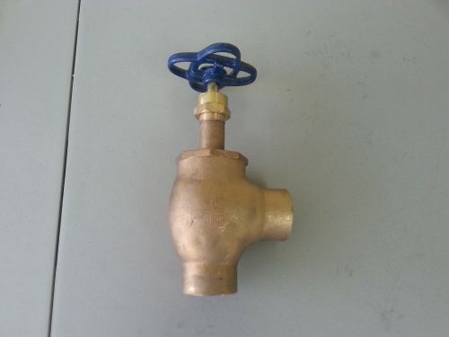 Nibco s-311-y angle globe valve, class 125, 2&#034; grainger 1wpv2 for sale