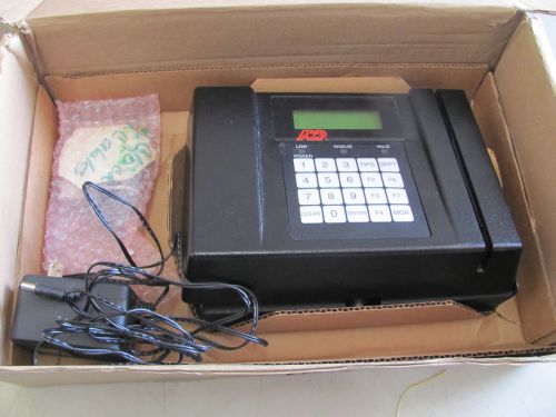 Accutime adp series 4001 time clock &amp; data collection terminal accutime for sale