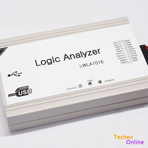 100MHz 16CH,250MHz 8CH PC USB Logic Analyzer with support I2C SPI UART and PWM