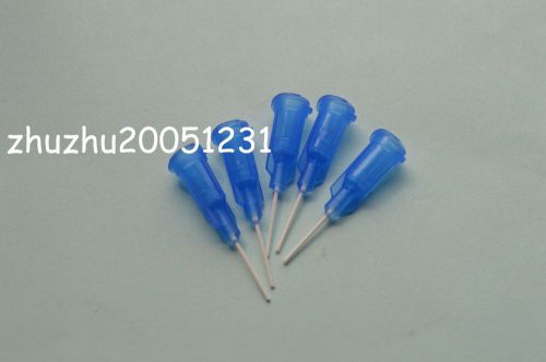 Pp blunt flexible dispensing needles syringe needle tips 1/2&#034;  50 pcs 22ga for sale