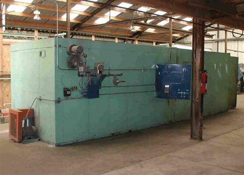 Powder coating spray booth industrial beedie batch oven for sale