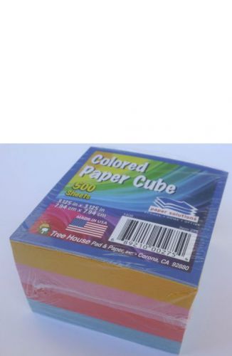 Colored paper cube 500 sheets for sale