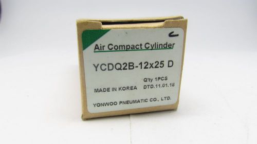 YPC AIR COMPACT CYLINDER YCDQ2B-12x25 D NEW
