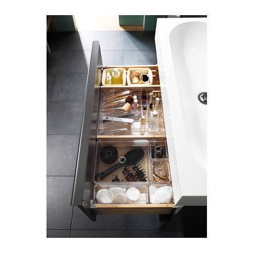 Cosmetic Makeup Jewellery Holder Organizer Storage Box Compartment Clear Acrylic