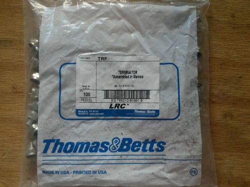 &#034;NEW IN BAG&#034; - 100 pcs - THOMAS &amp; BETTS TERMINATORS (TRF - Assembled in Mexico)