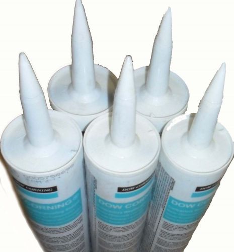 Contractors Weatherproofing Sealant Dow Corning 10.3 oz. Lot of 5 free shipping!