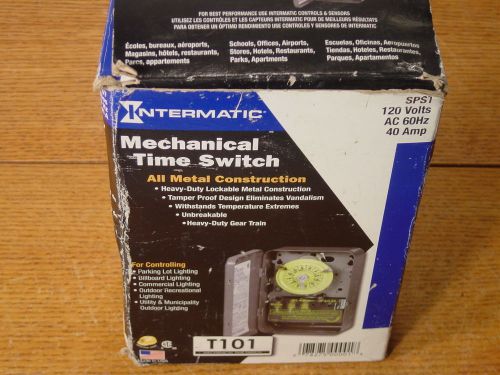 INTERMATIC CAT # T101 MECHANICAL TIME SWITCH. NEW IN THE BOX