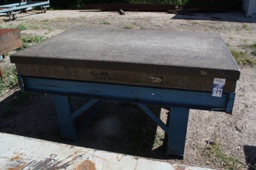 8&#034;THK GRANITE SURFACE PLATE ON STAND