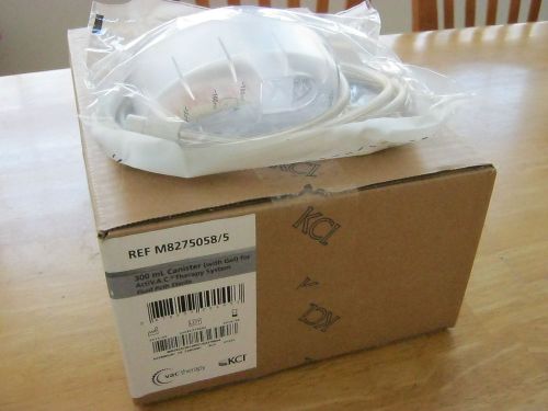 5 KCI VAC 300ml canister (with gel) for ActiVAC ( 1 new box)Ref M8275058/5
