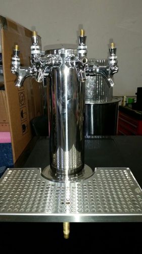 Beer Tower Draft Beer w/ Four Taps
