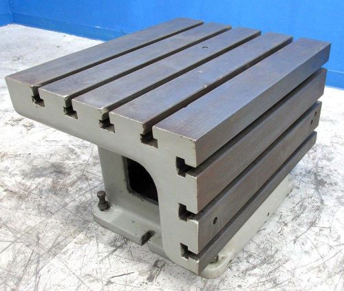 Heavy duty 9&#034; x 12&#034; x 8&#034; slotted angle plate block for sale