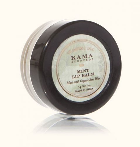 Kama Ayurveda With Organic Bees Wax MINT LIP BALM-5g A17