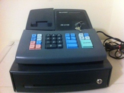 Excellent Almost Brand New XEA 106 Cash Register