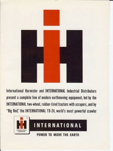 Original International 4 Page Ad -  IH Big Red Package