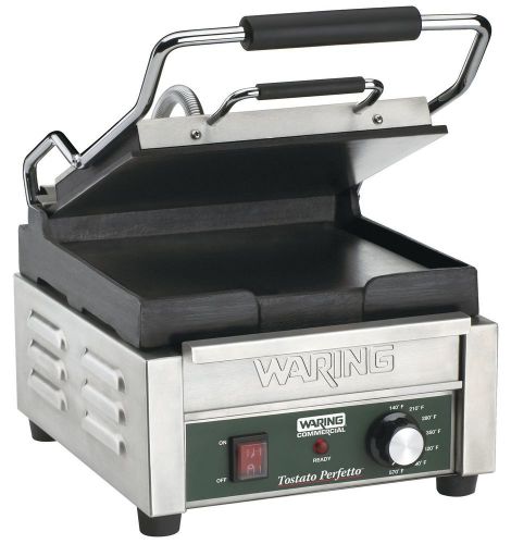 Waring commercial wpg150 compact italian-style 120-v flat grill sandwichs panini for sale