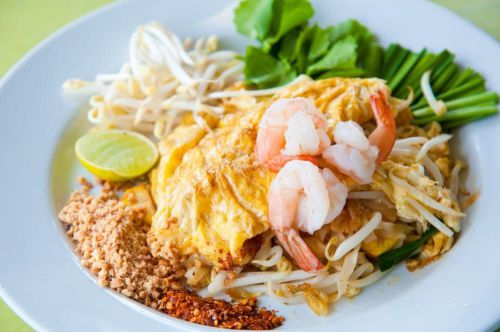 Pad Thai Stir-Fried Rice Noodle Recipes Delicious Easy Authentic Free Shipping