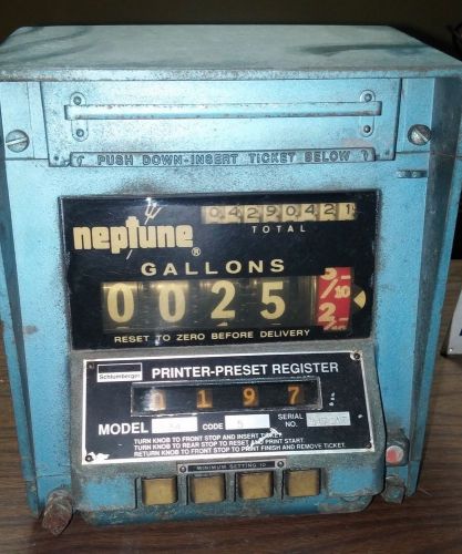 Neptune Gas Meter Great Looking