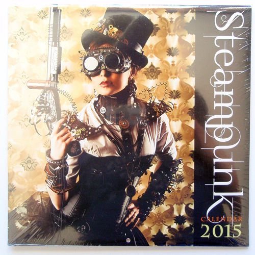 2015 Steampunk 12x12 Wall Calendar by Flame Tree