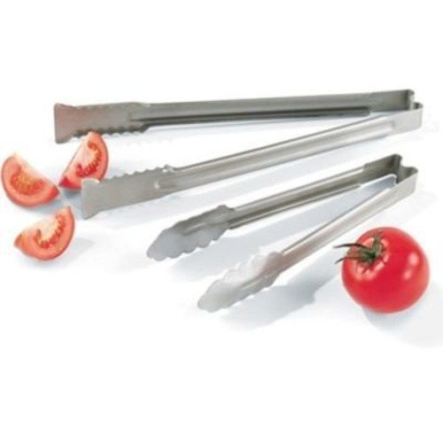Vollrath 4780910 Heavy-Duty Stainless Steel One-Piece Utility Plain Tong, 9-1...