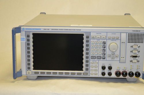 Rohde &amp; schwartz cmu200, digital radio comm test set for mobile phone testing for sale