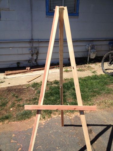 Display easel, solid wood display easel, collapsible easel for sale