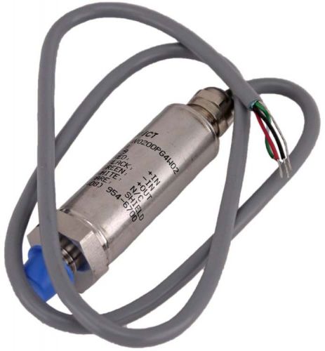Honeywell/sensym ict spt4v0200pg4w02 stainless steel pressure sensor transducer for sale