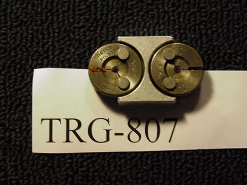 Thread Ring Gage Set 6-40 In Mount GO &amp; NOGO TRG-807
