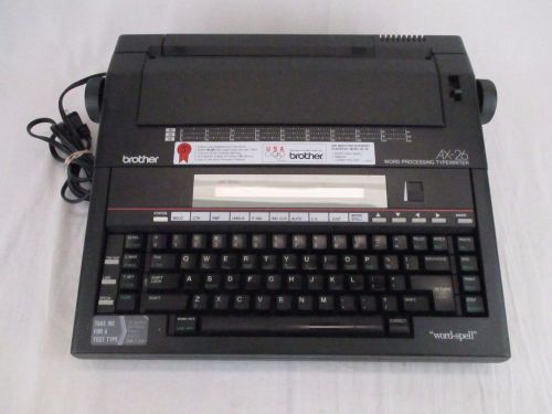 Brother Electric Typewriter Word Processor AX-26