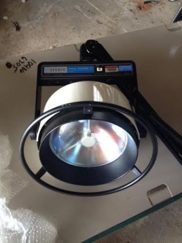 Steris amsco examiner 10 surgical ceiling light exam veterinary lighting tested. for sale