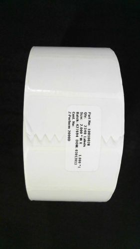 ZEBRA Thermal Transfer Paper Label Roll 2&#034;x1&#034; Printing Z-Perform CHOP 66NIzw1