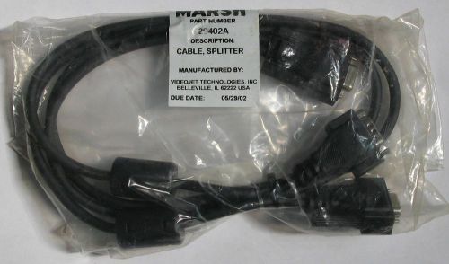 Marsh Videojet 15-Pin Cable Splitter 29402A NIB