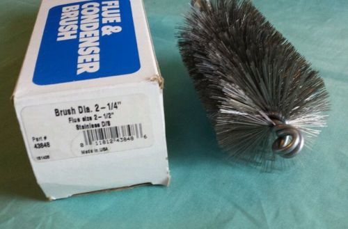 2-1/4&#034; OD Schaefer Flue and Condenser Brush