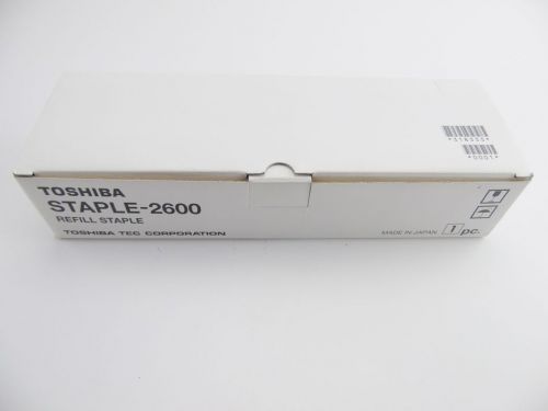 NIB TOSHIBA 1 Piece 2600 Staple Refill Cartridge EDP Code 318333 No.1201R-T