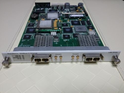 Spirent SmartBits LAN-3310A 2-Port 1000Base-X SmartMetrics, Single mode fiber 2