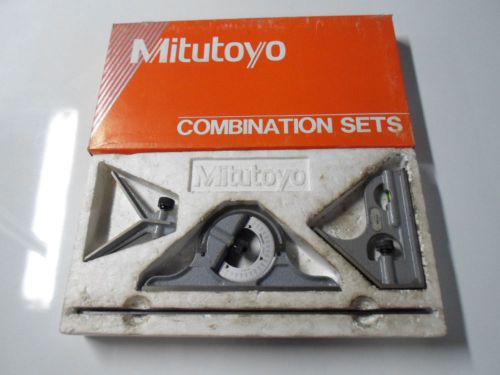 mitutoyo 12&#034; comination square set