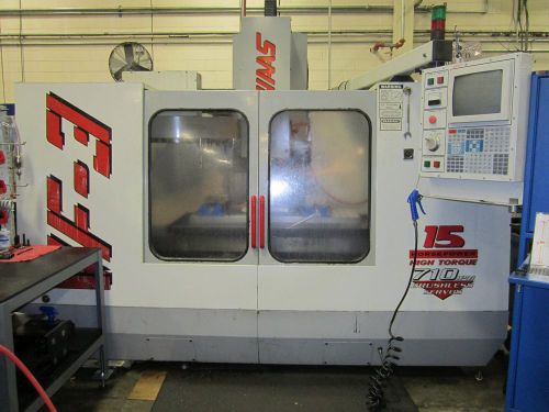 1997 HAAS VF-3 CNC VERTICAL MILL 40&#034;x20&#034; VMC 4th Axis Wired, 32 Position TOOL CH