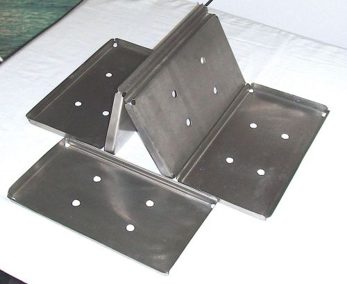 5 STAINLESS INSTRUMENT SETUP TRAYS-MEDICAL,DENTAL,VETERINARY,SURGERY,AUTOCLAVE