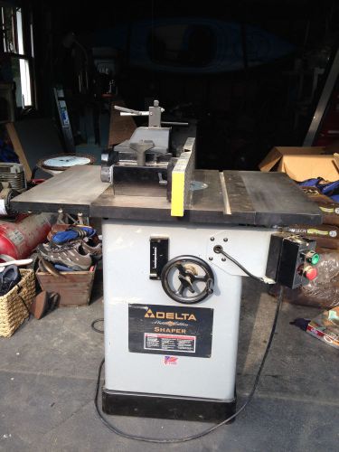 Delta 2-Speed Heavy Duty Wood Shaper, Platinum Edition