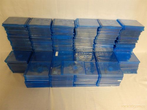 Lot of 281 Replacement Blu Ray Cases - Empty