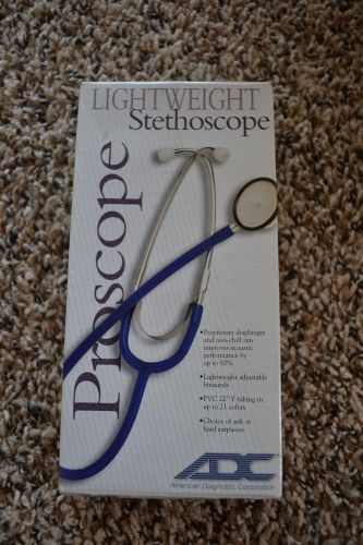 ADC #670 American Diagnostic Dual Head Stethoscope Black