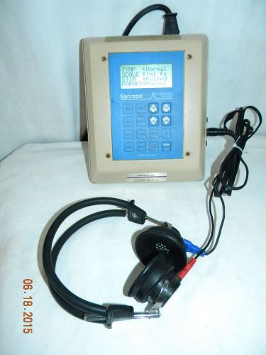 Earscan Micro Audiometrics ES-TRM Tympanometer Audiometer Acoustic w/ HeadPhones