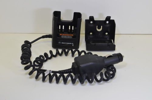 MOTOROLA RLN4883B TRAVEL CAR CHARGER FOR HT SERIES RADIOS HT750 HT1250 (USED)
