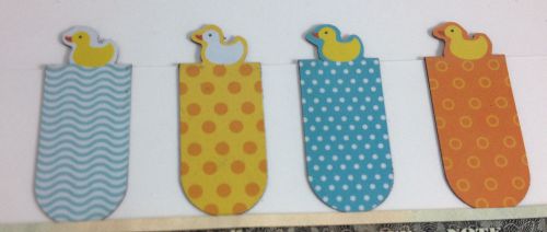 4x/Pack DUCK Bookmark/Bookmarker Magnetic Page Clips for Book DoOFFICE SUPPL