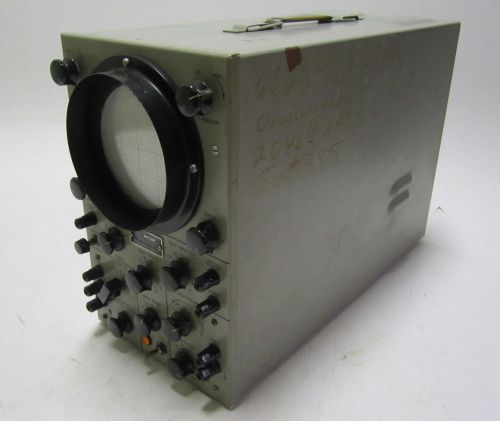Vintage Jetronic OS-46A/U Oscilloscope Tube US Army Signal Corps Military Test